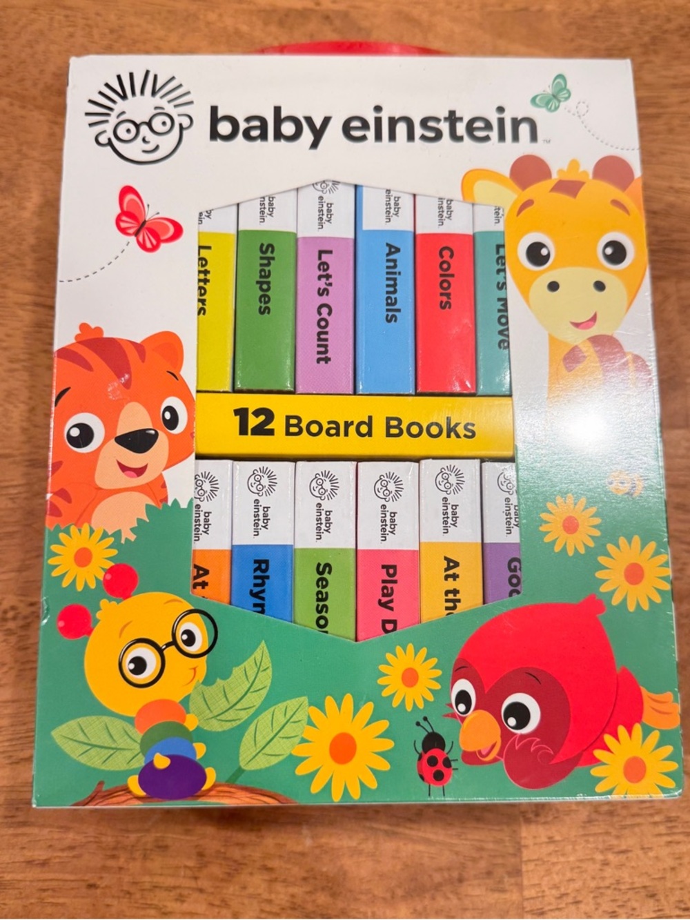 Baby Einstein 12 Board Books Set Multicolor New in Package
